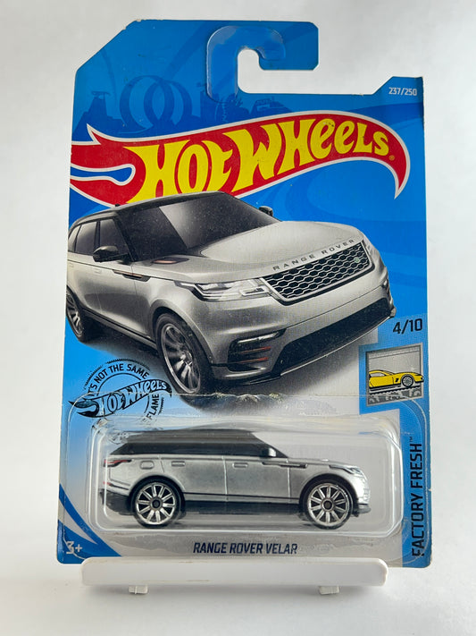 RANGE ROVER VELAR - GREY - 3C - Its Fun- Hot wheels - matchbox - diecast