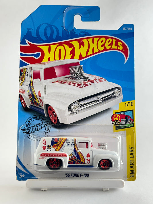 56 FORD F-100 - 4B - Its Fun- Hot wheels - matchbox - diecast