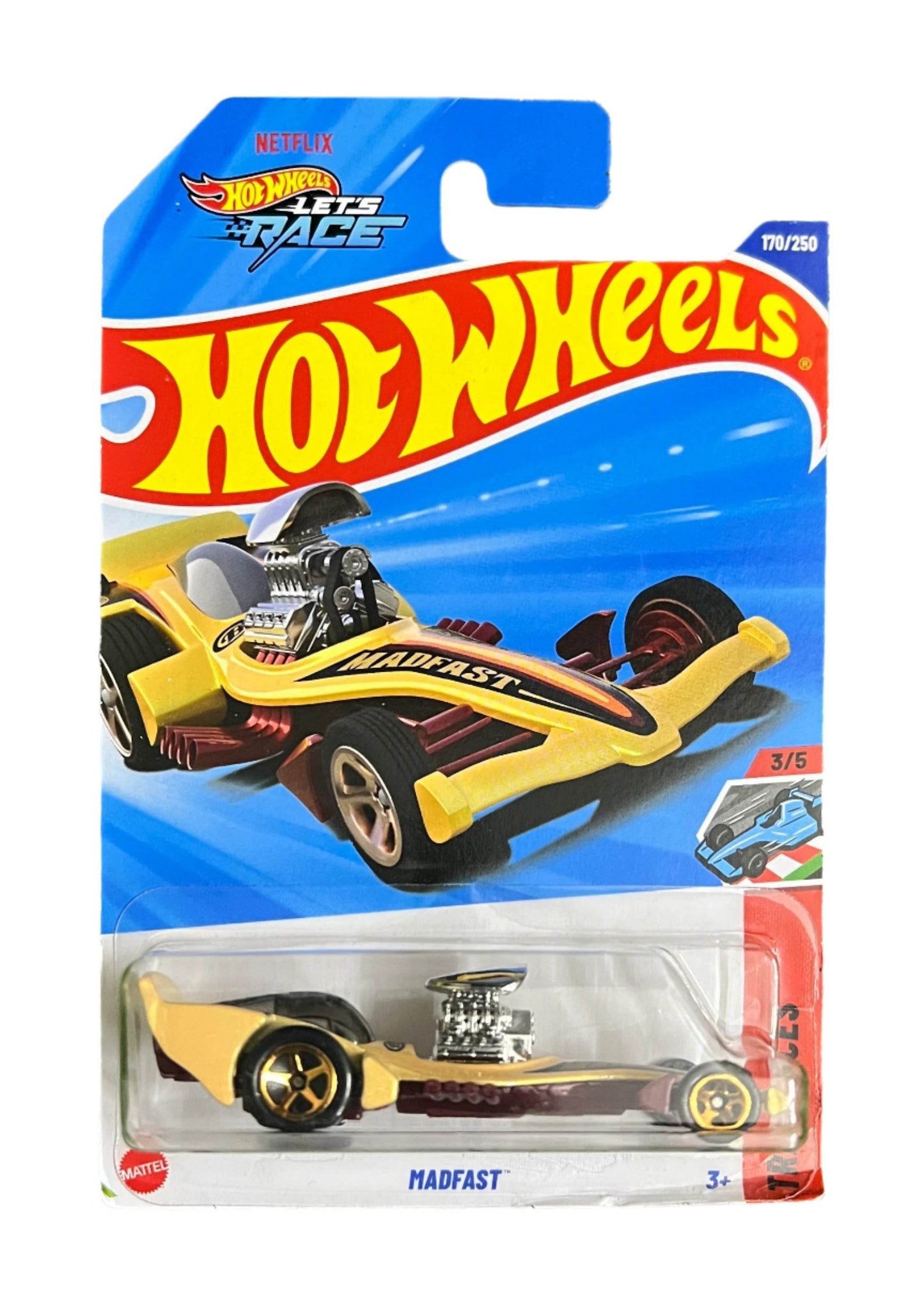 HOT WHEELS MADFAST - 3D - Its Fun