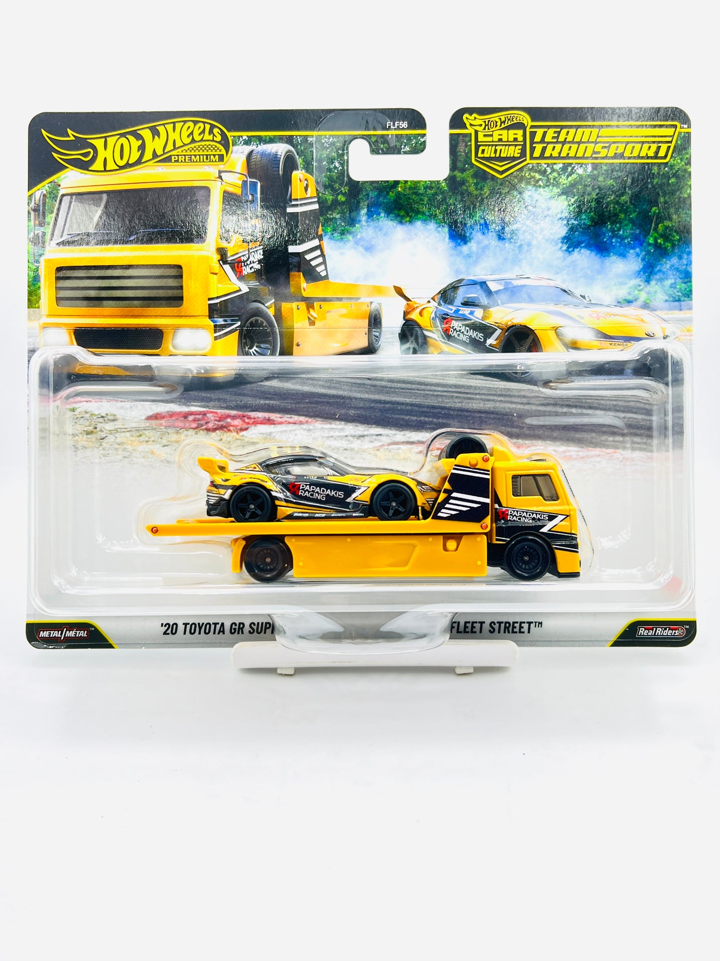 HOT WHEELS - TEAM TRANSPORT - 20 TOYOTA GR SUPRA / FLEET STREET