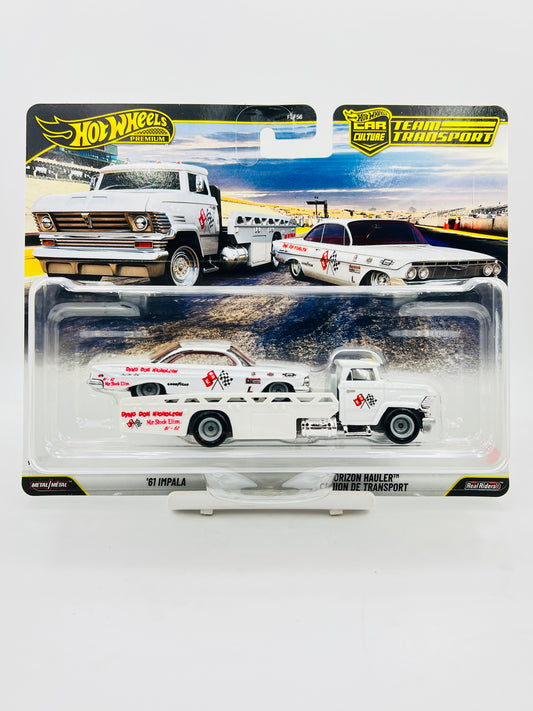 HOT WHEELS - TEAM TRANSPORT - 61 IMPALA / HORIZON HAULER