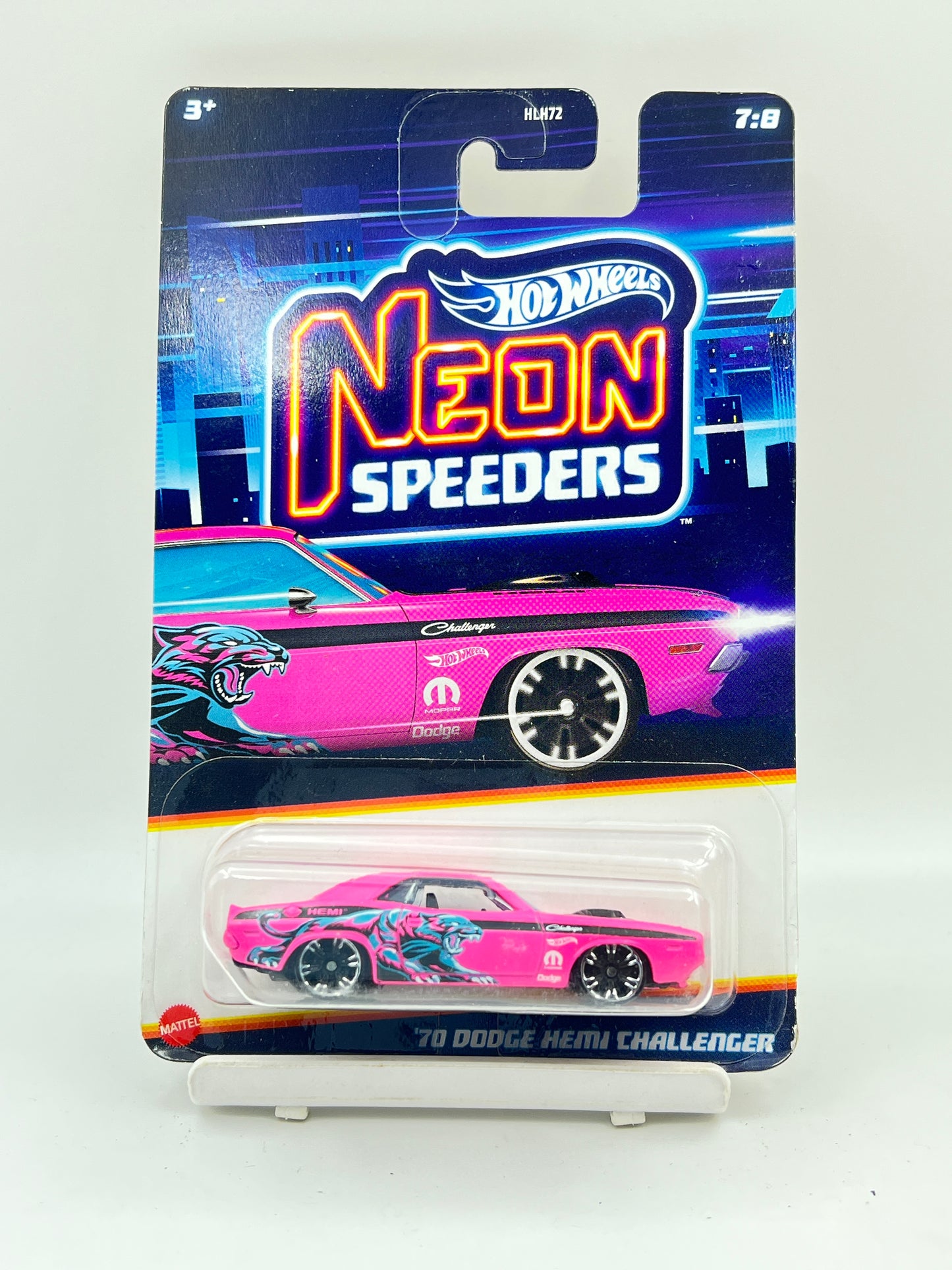 FULL METAL - HOT WHEELS - NEON SPEEDERS - 70 DODGE HEMI CHALLENGER - 2B