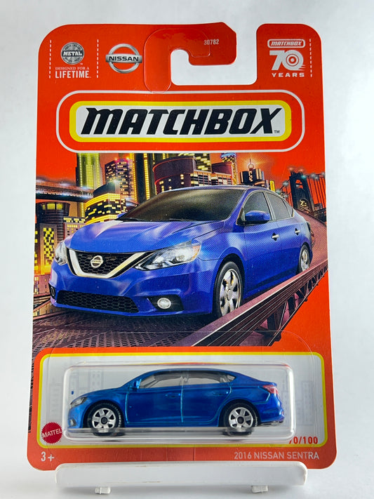 2016 NISSAN SENTRA - Its Fun- Hot wheels - matchbox - diecast