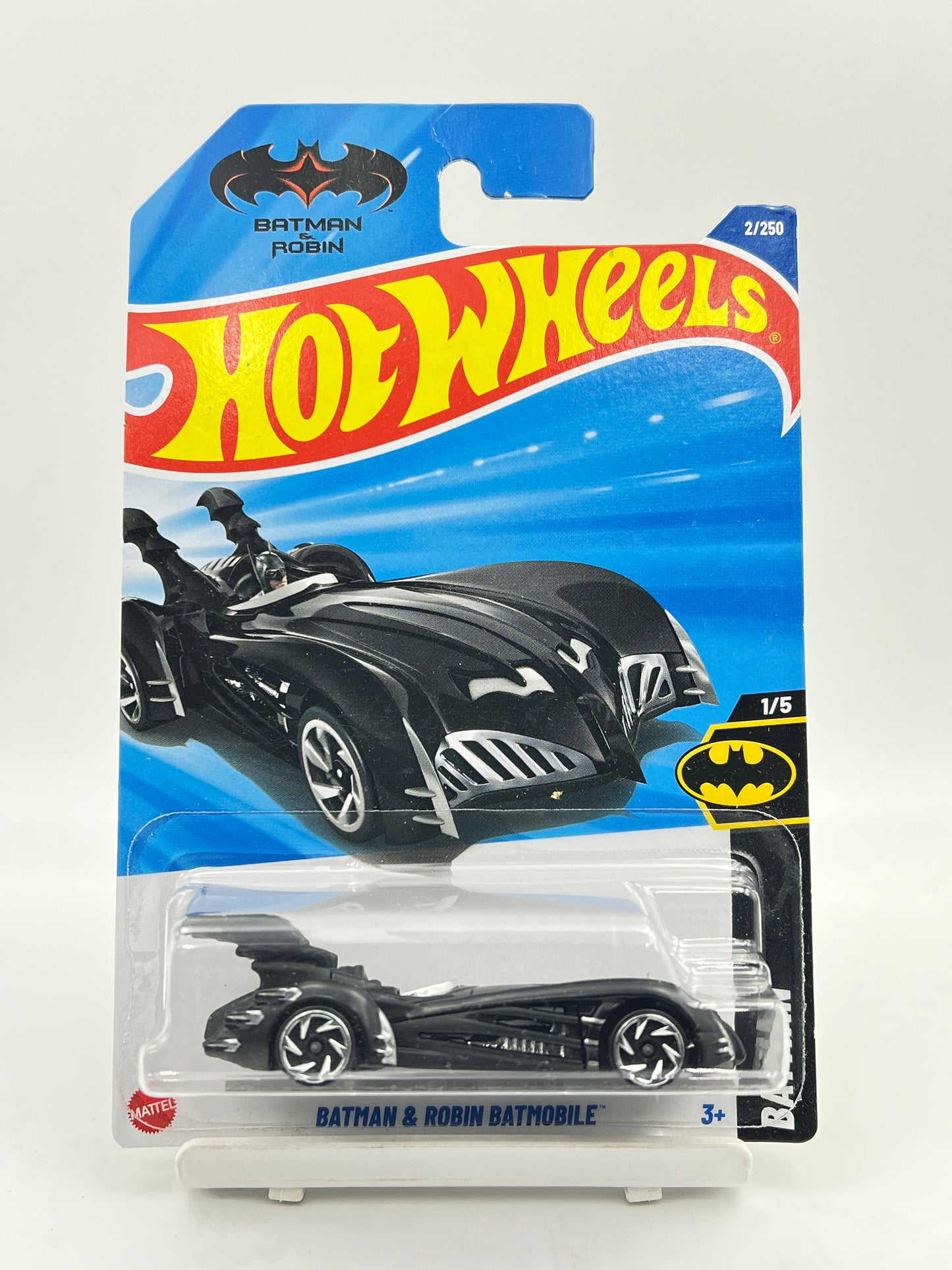 HOOK CREASE - HOT WHEELS - BATMAN AND ROBIN BATMOBILE - 2A