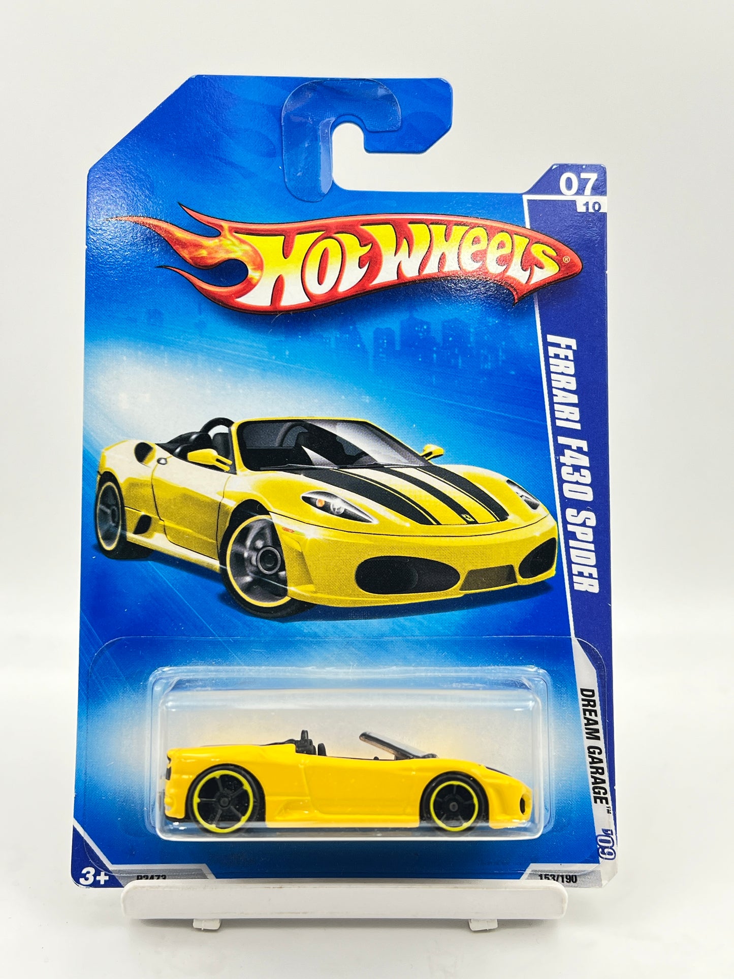 HOT WHEELS - FERRARI  F430 SPIDER - YELLOW - 6C