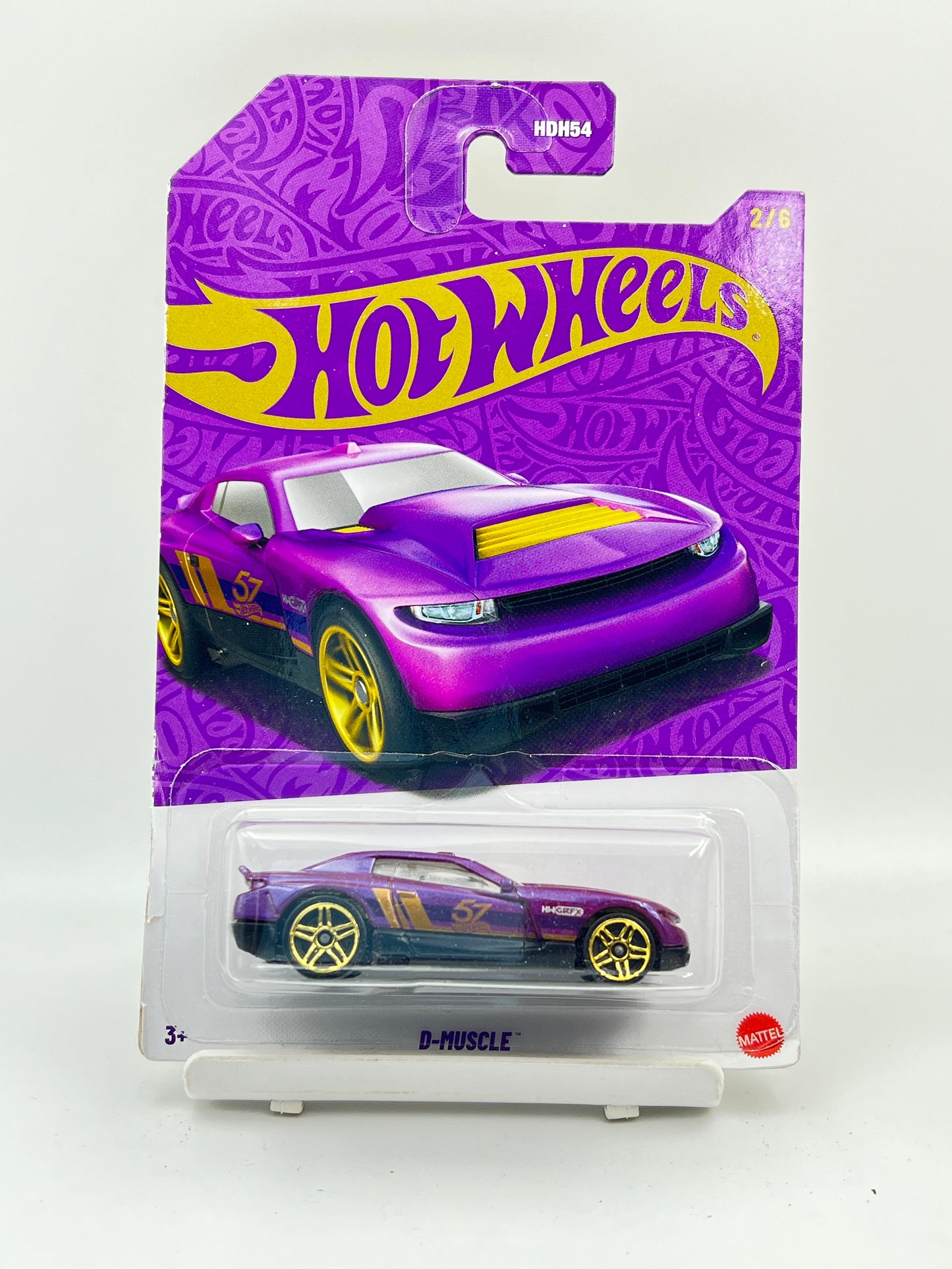 CREASED - HOT WHEELS - D-MUSCLE - 2A