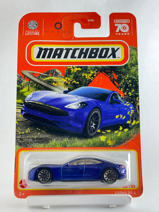 KARMA GS-6 - Its Fun- Hot wheels - matchbox - diecast