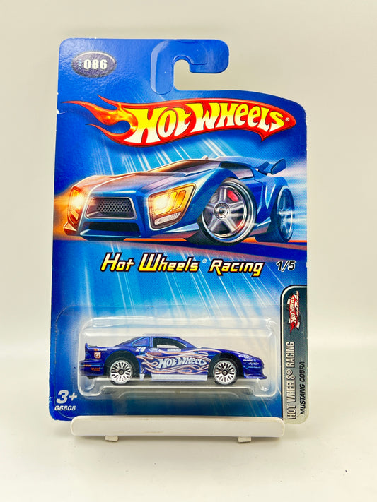 HOT WHEELS - MUSTANG COBRA - BLUE - 1C
