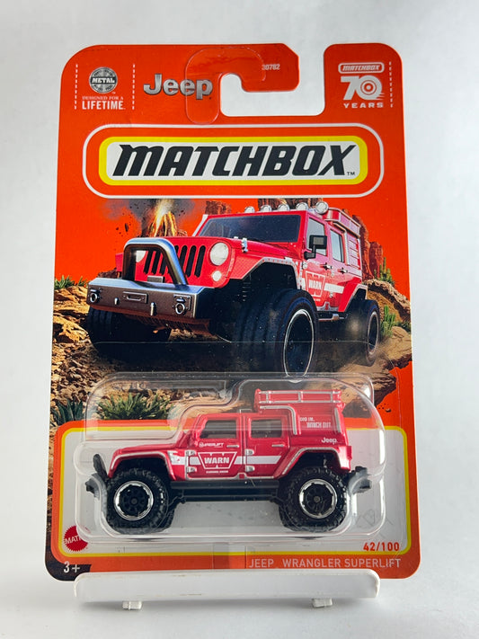 JEEP WRANGLER SUPERLIFT - Its Fun- Hot wheels - matchbox - diecast