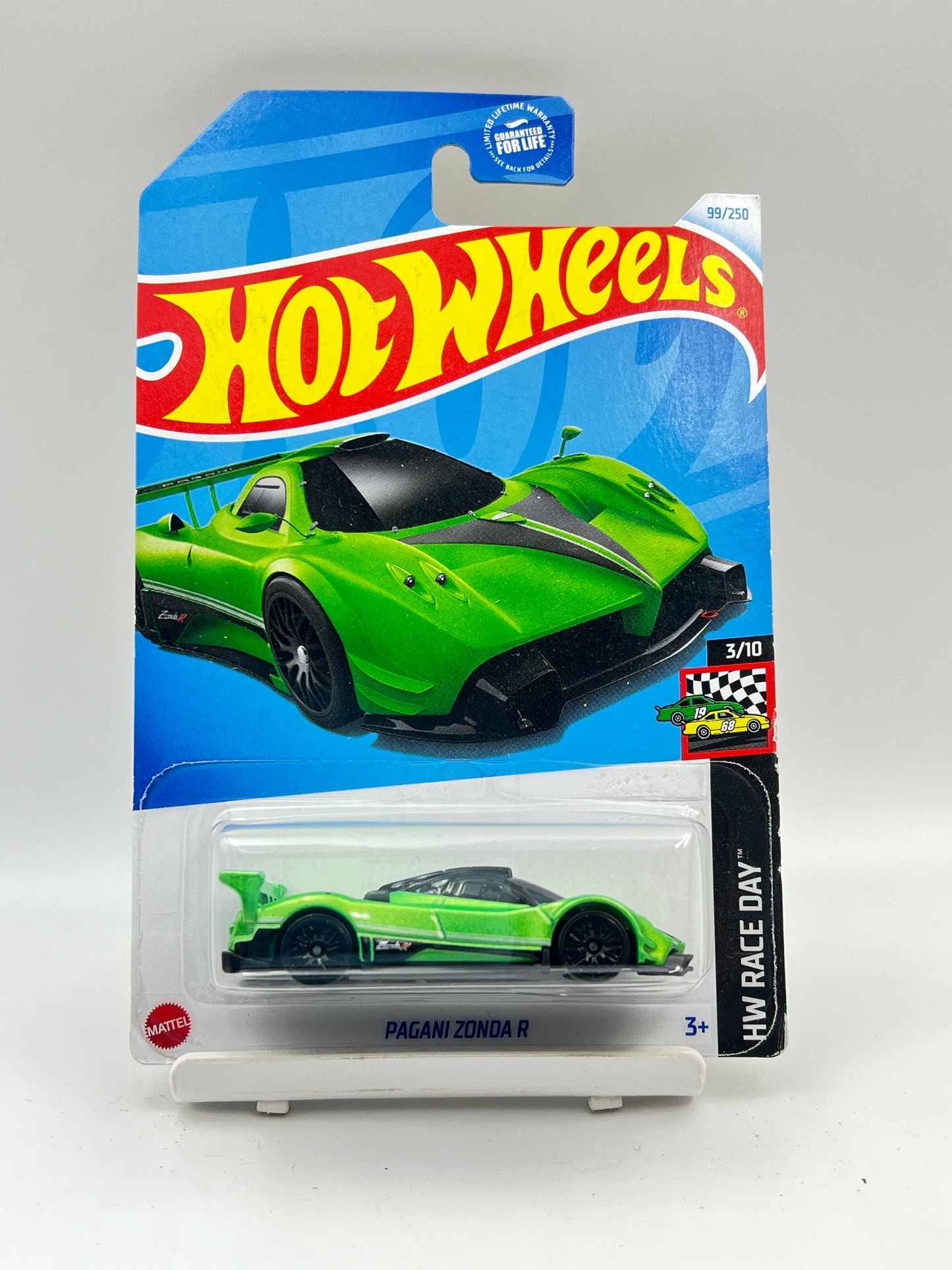 IMPORTED - HOT WHEELS -  PAGANI ZONDA R - GREEN - 3B