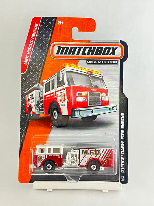MATCHBOX - PIERCE DASH FIRE ENGINE - 4A