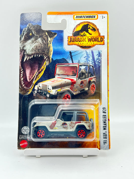 MATCHBOX - 93 JEEP WRANGLER #29 - 2B