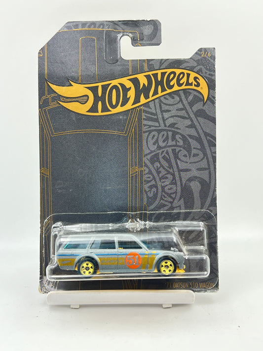 IMPORTED - HOT WHEELS -  71 DATSUN 510 WAGON - 2B