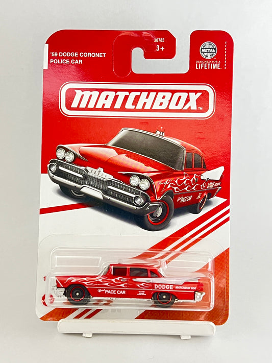 MATCHBOX - 59 DODGE CORONET POLICE CAR - 4A