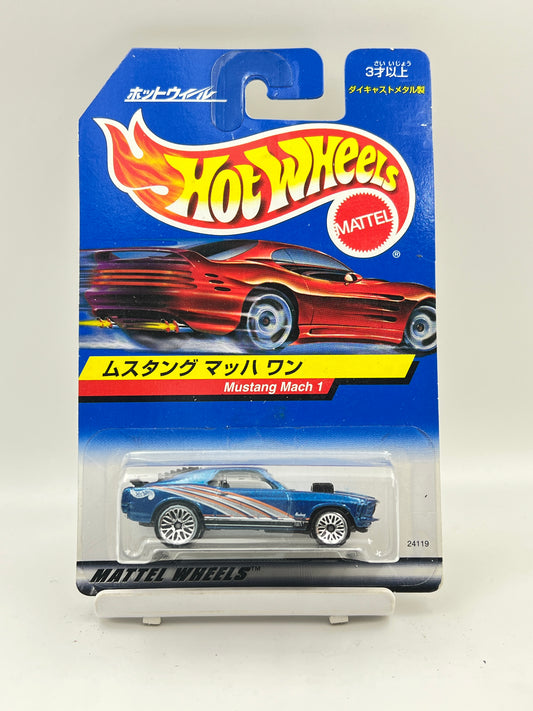 JAPANESE CARD - IMPORTED - HOT WHEELS -  MUSTANG MACH 1 - 2B