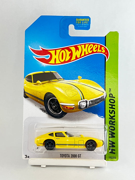 HOT WHEELS - TOYOTA 2000GT YELLOW - 4A