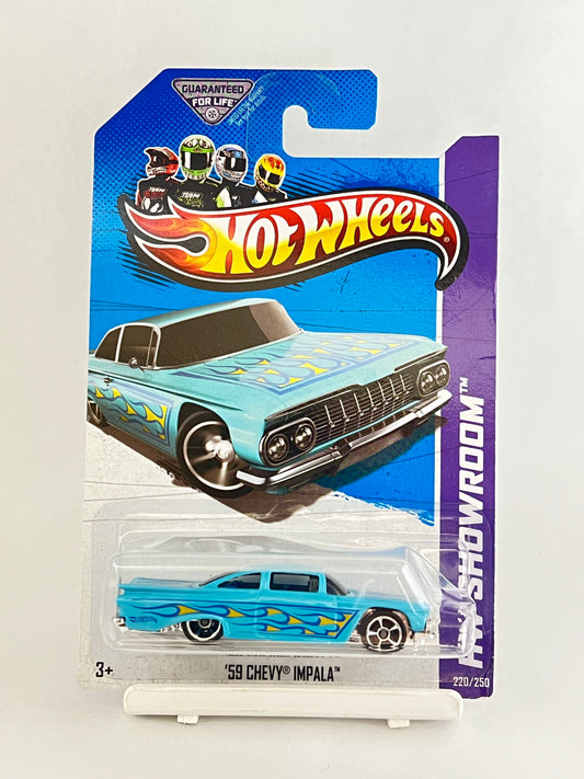 BLISTER BEND - 59 CHEVY IMPALA - BLUE - 3D