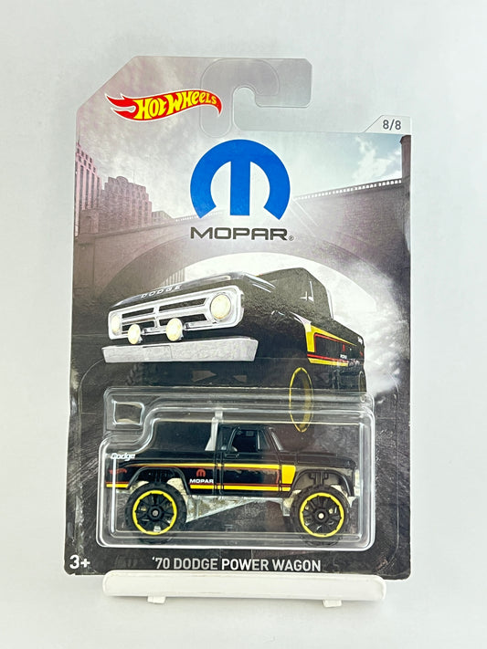 HOT WHEELS - MOPAR - 70 DODGE POWER WAGON - FULL METAL - HEAVY CASTING - 4A