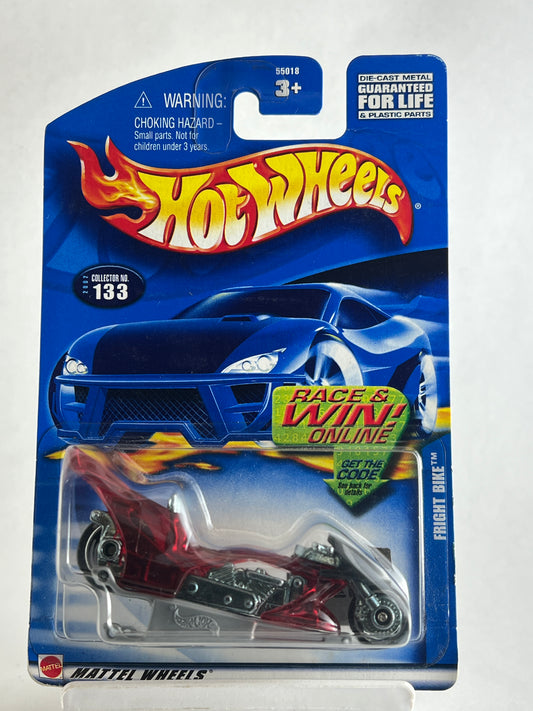 FRIGHT BIKE - RED - 1A - Its Fun- Hot wheels - matchbox - diecast