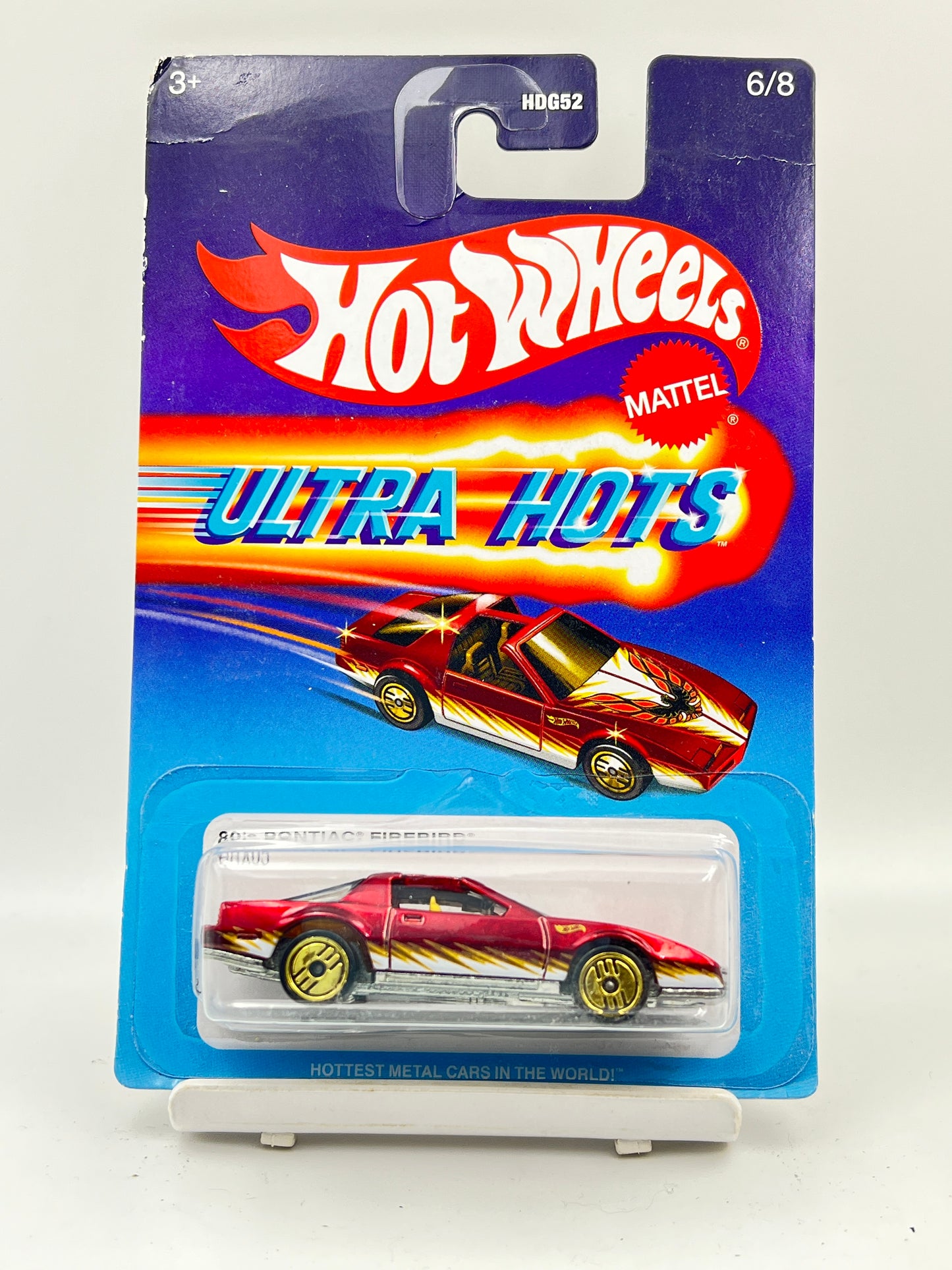 FULL METAL - CREASED -HOT WHEELS -  - ULTRA HOTS - 80S PONTIAC FIREBIRD - 3C