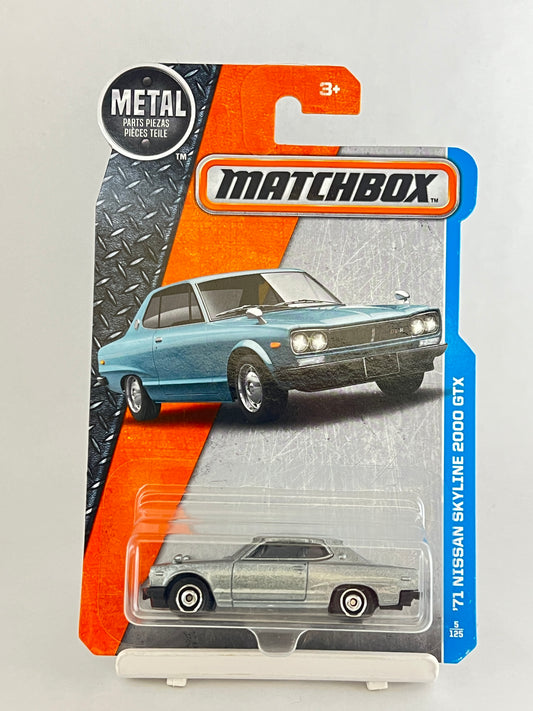MATCHBOX - 71 NISSAN SKYLINE 2000 GTX - 4B