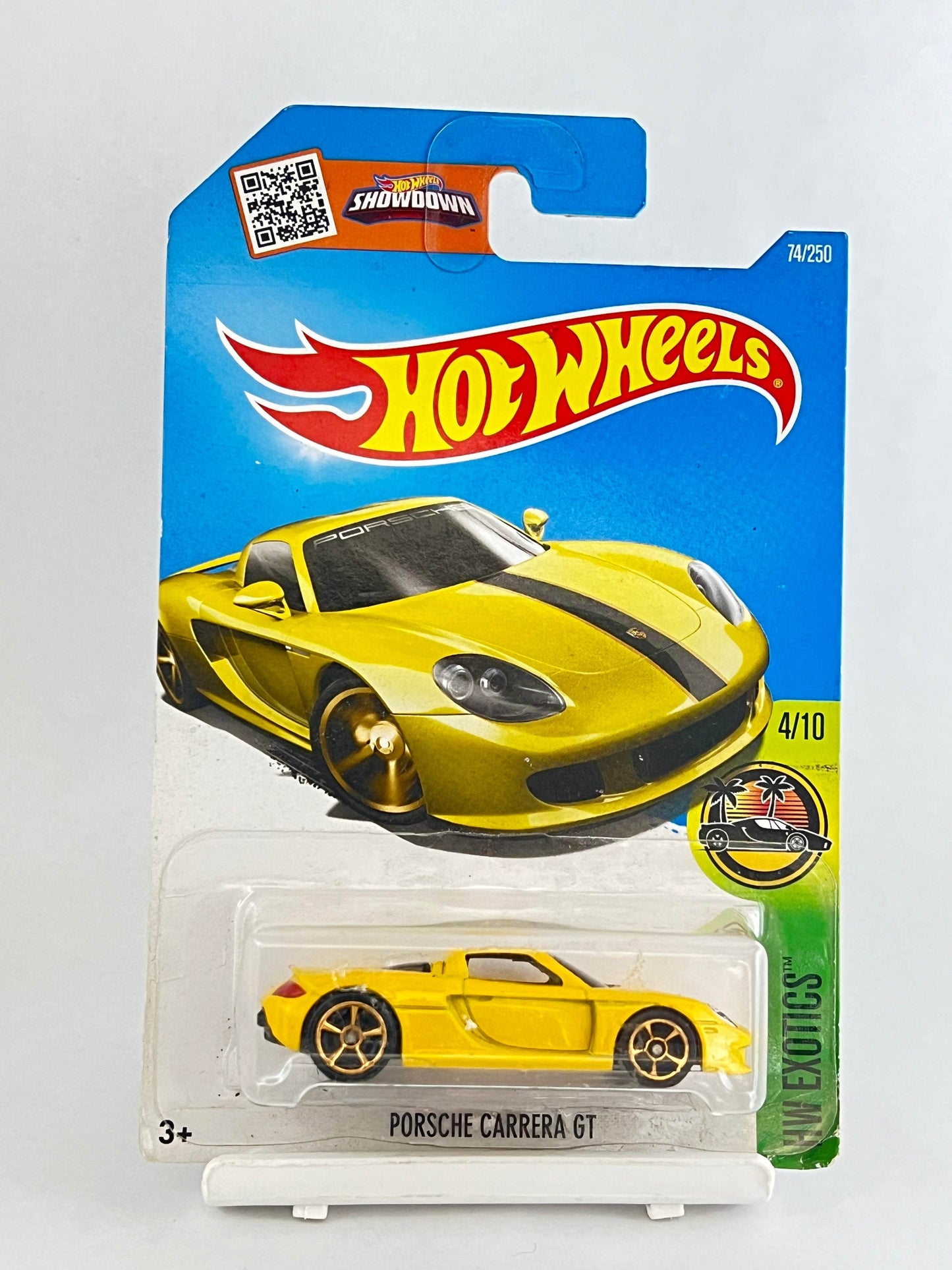 HOT WHEELS -SLIGHT BLISTER DAMAGE PORSCHE CARRERA - 3D - Its Fun