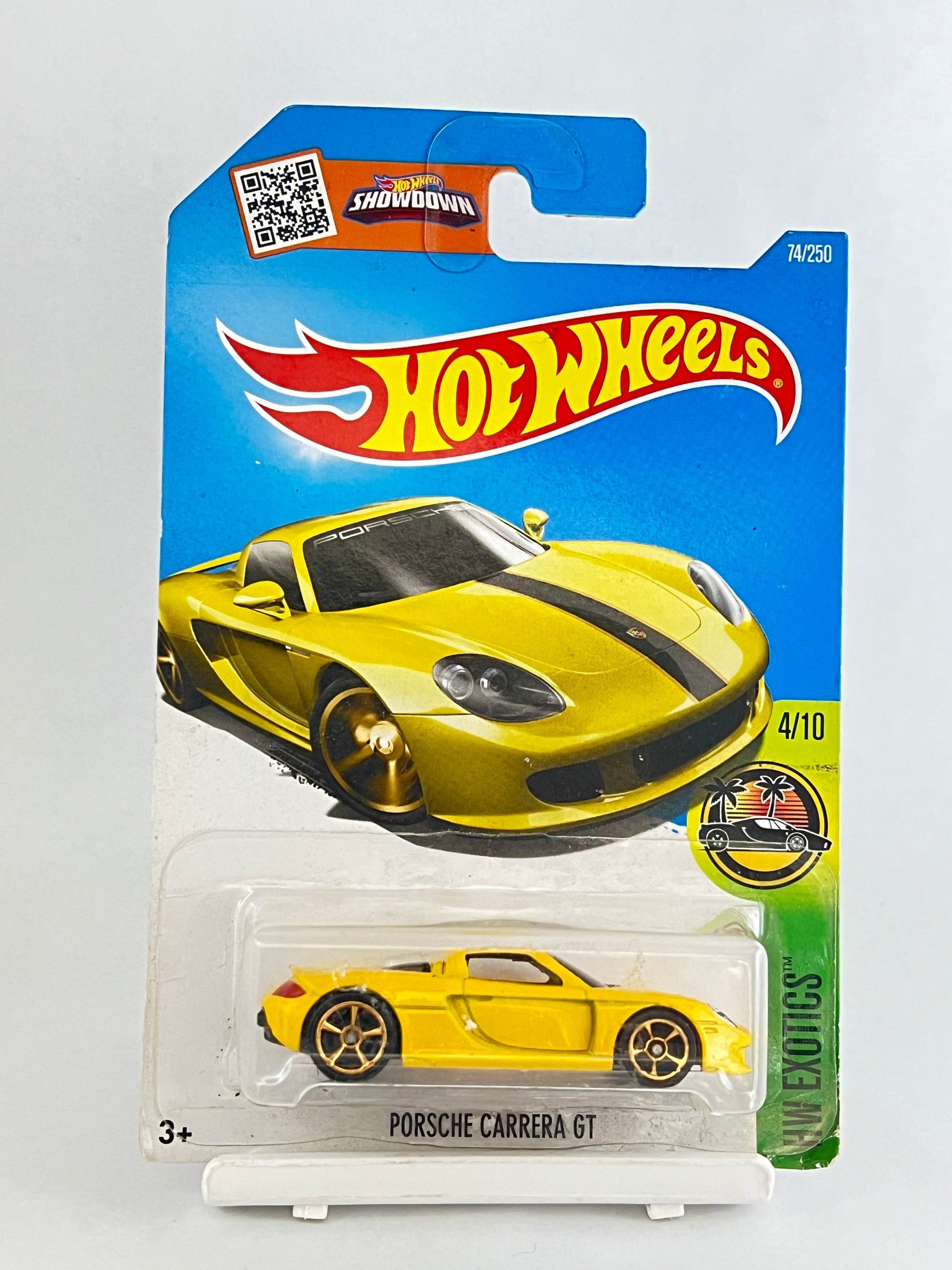 HOT WHEELS -SLIGHT BLISTER DAMAGE PORSCHE CARRERA - 3D - Its Fun