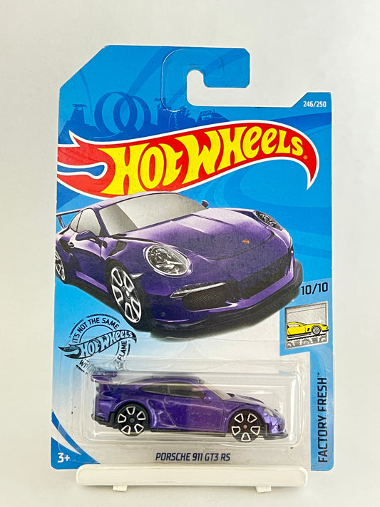 HOT WHEELS - PORSCHE 911 GT3 RS - PURPLE - 5A