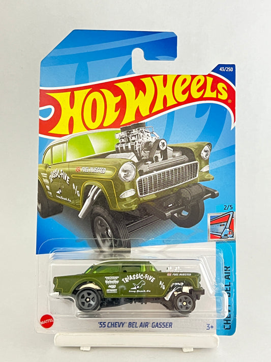 HOT WHEELS - 55 CHEVY BEL AIR GASSER - 5B
