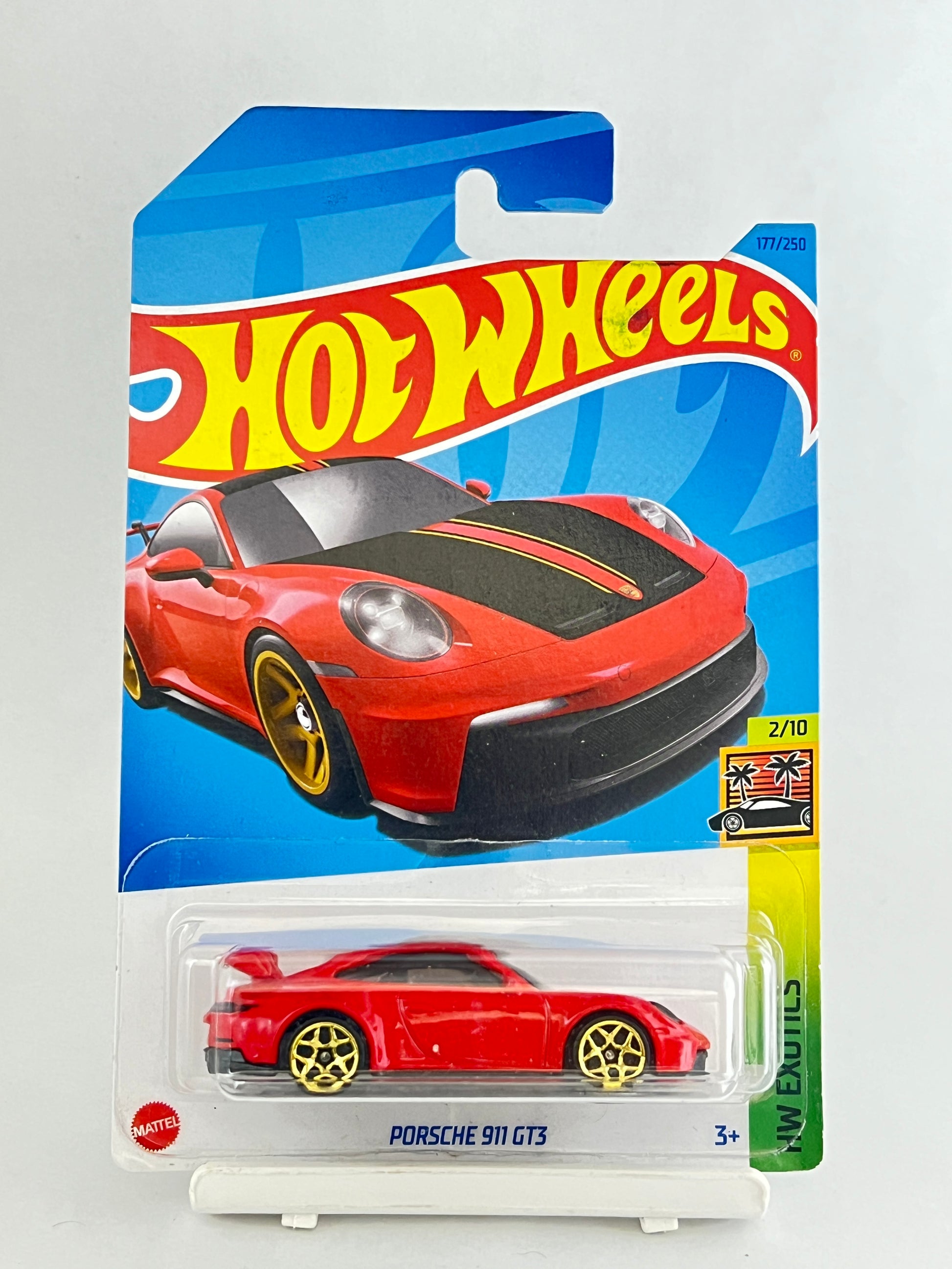 HOT WHEELS - PORSCHE 911 GT3 - RED - 5A - Its Fun- Hot wheels - matchbox - diecast
