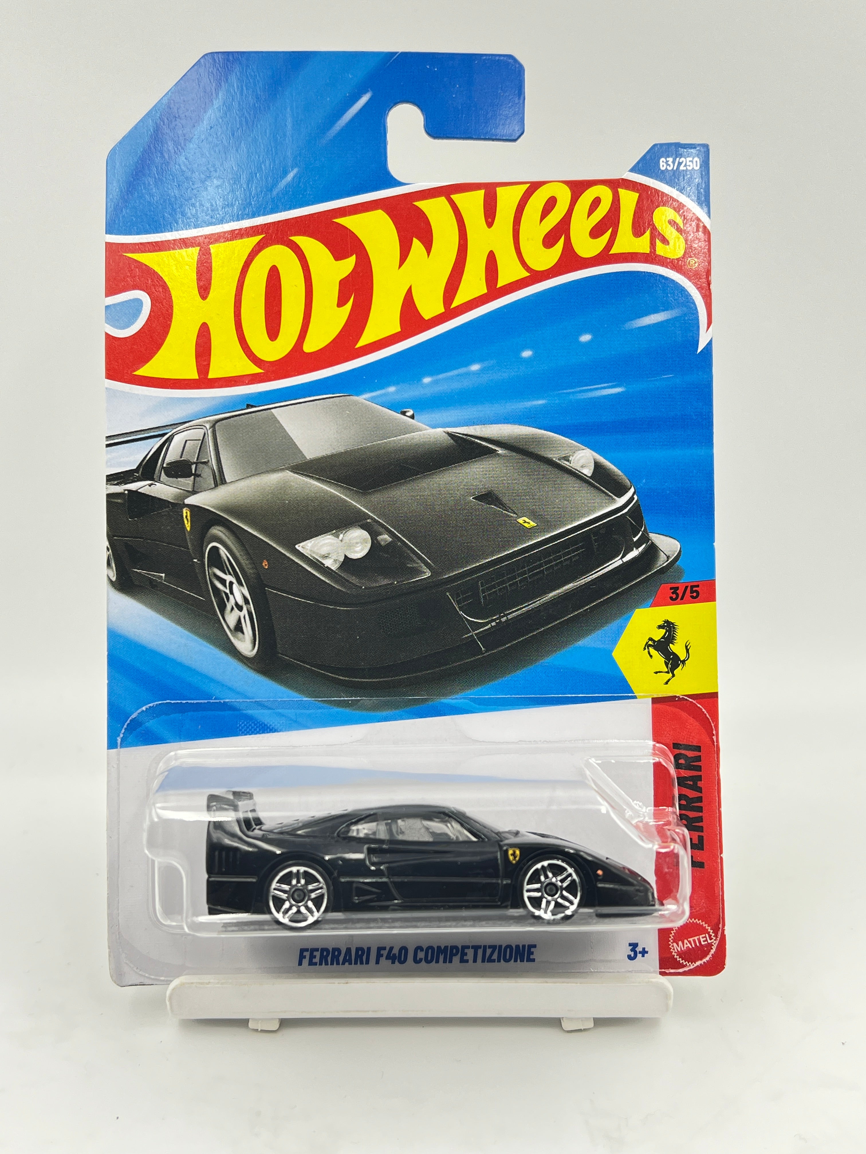 HOT WHEELS - FERRARI F40 COMPETIZIONE - BLACK - 4B – Its Fun