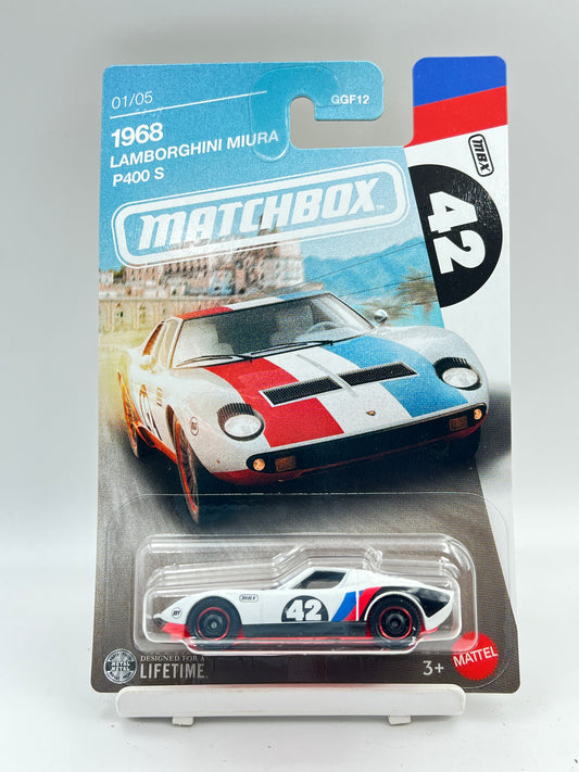 MATCHBOX - 1968 LAMBORGHINI MIURA P400 S - B1