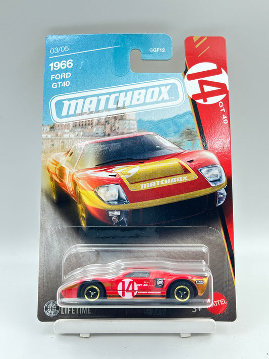 MATCHBOX - 1966 FORD GT40 - B1