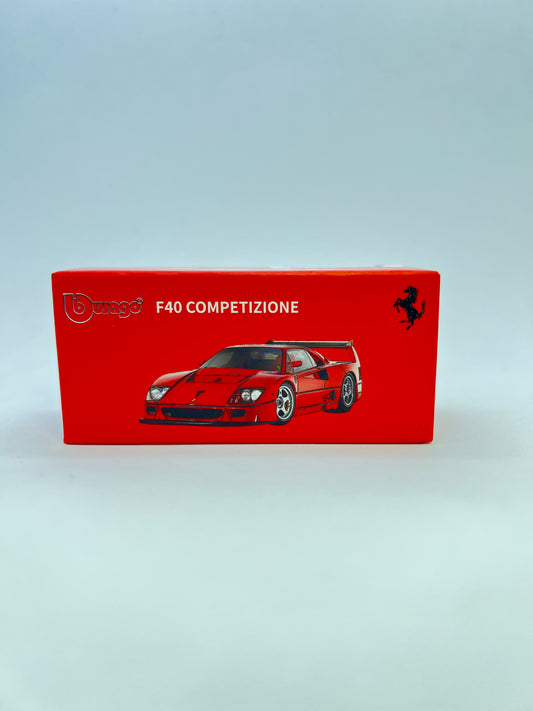 BBURAGO - 1:64 - FERRARI F40 COMPETIZIONE