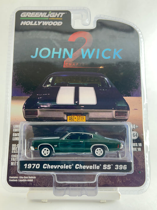 GREENLIGHT - JOHN WICK - 1970 CHEVROLET CHEVELLE SS 396