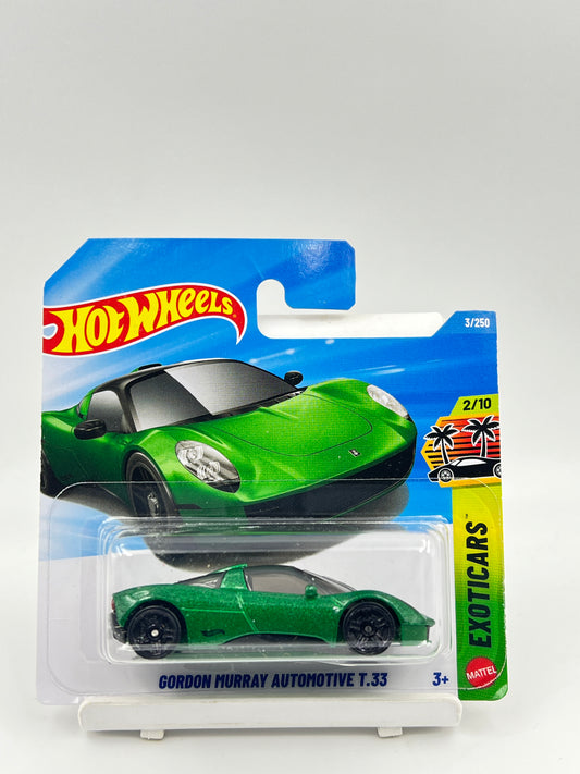 HOT WHEELS - GORDON MURRAY AUTOMOTIVE T.33 - GREEN - 1B