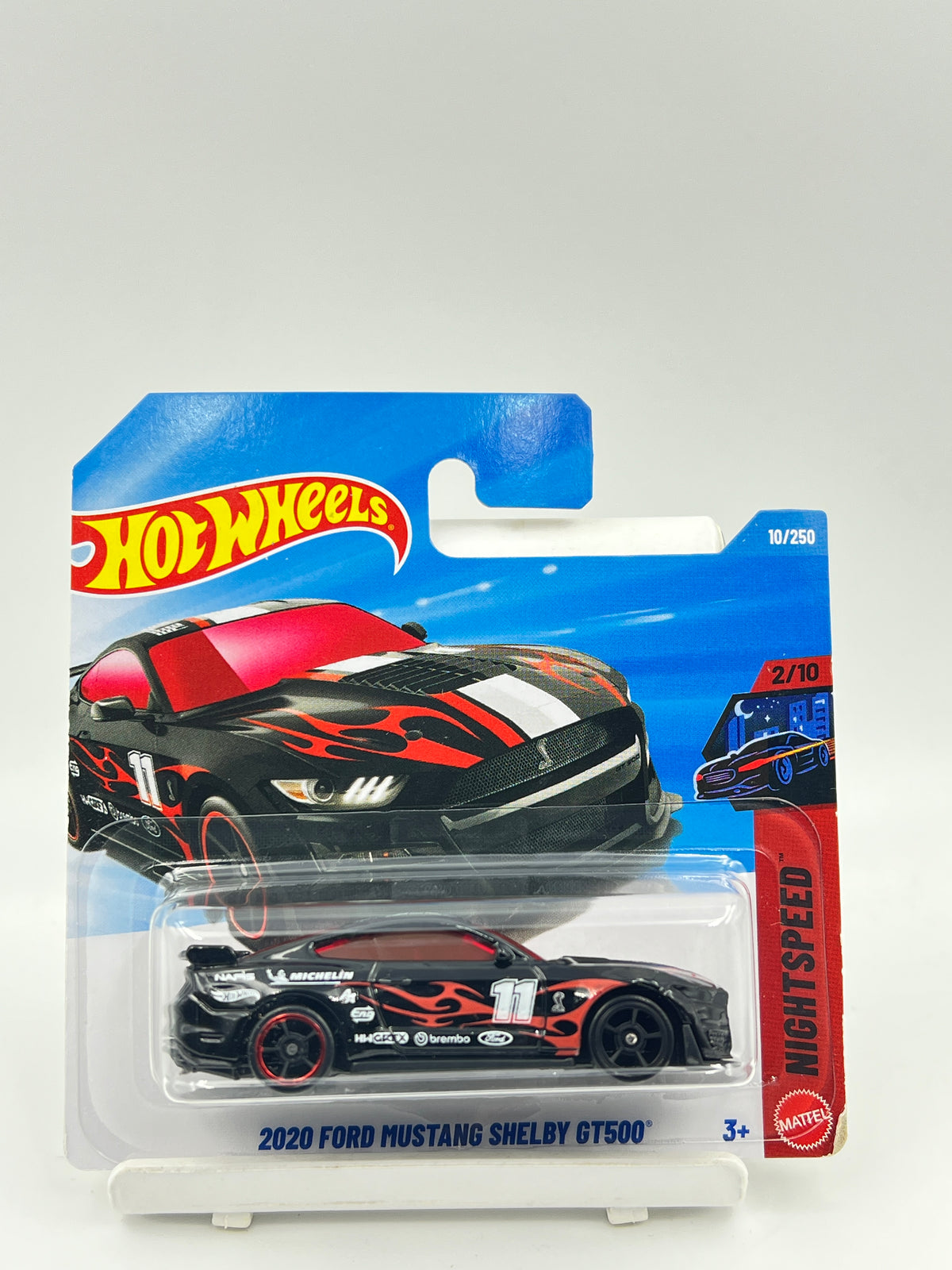 Hotwheels 2020 Ford Mustang Shelby GT500 From Muscle Mania Series Short Card Rare Die-cast Mainline Collectable. Can Be Made Into A Key Chai Hotwheels 2020 Ford Mustang Shelby GT500 From Muscle Mania Series Short Card Rare Die-cast Mainline Collectable. Can Be Made Into A Key Chai