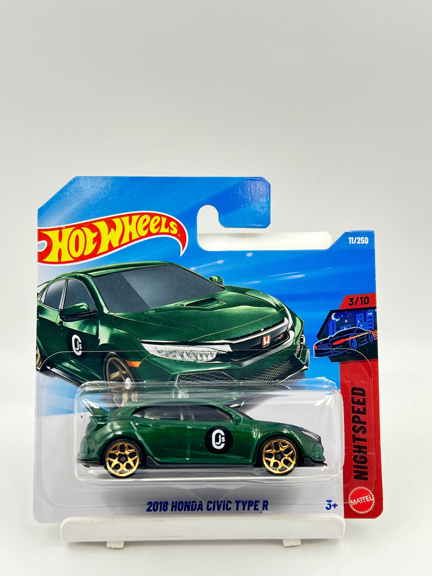 HOT WHEELS - 2018 HONDA CIVIC TYPE R - 1C
