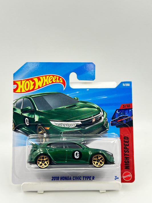 HOT WHEELS - 2018 HONDA CIVIC TYPE R - 1C