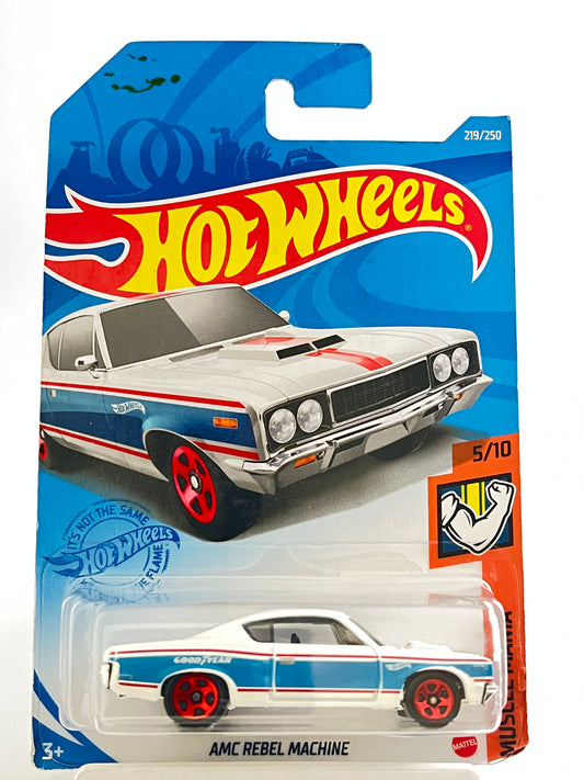 AMC REBEL MACHINE - 4A - Its Fun- Hot wheels - matchbox - diecast