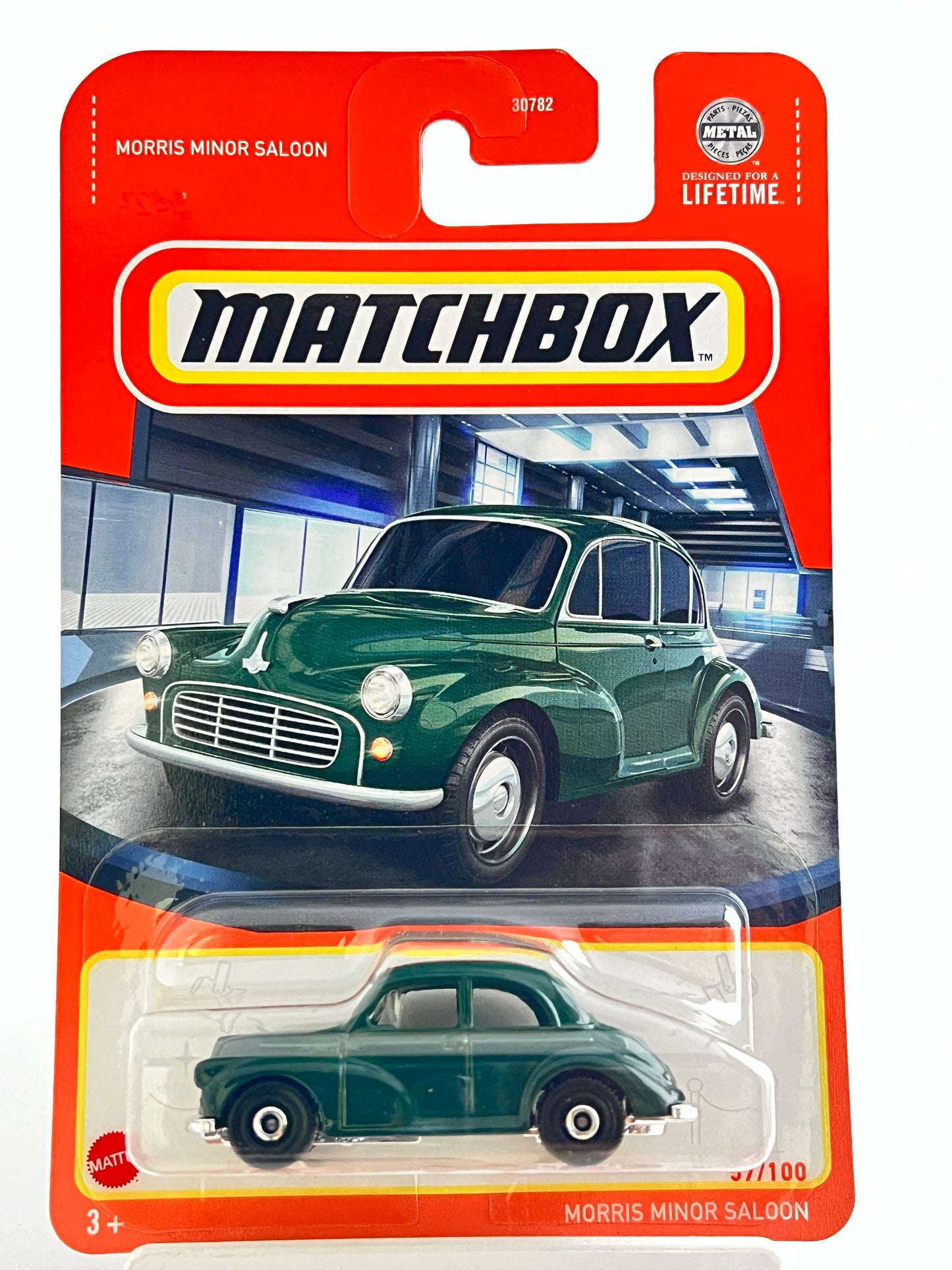 MORRIS MINOR SALOON - GREEN - Its Fun- Hot wheels - matchbox - diecast