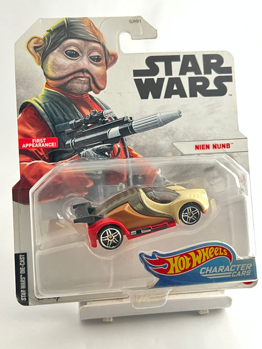 CHARACTER CARS -STAR WARS- NIEN NUNB - Its Fun- Hot wheels - matchbox - diecast