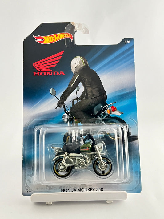 HONDA MONKEY Z50 - CARD DAMAHED AT TOP - 1B - Its Fun- Hot wheels - matchbox - diecast
