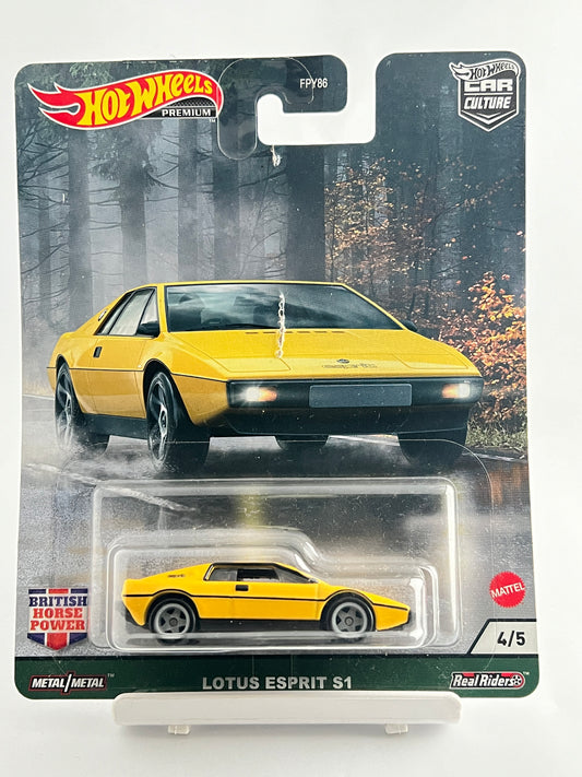 PREMIUM - LOTUS ESPRIT S1 - CARD DAMAGE -4C - Its Fun- Hot wheels - matchbox - diecast