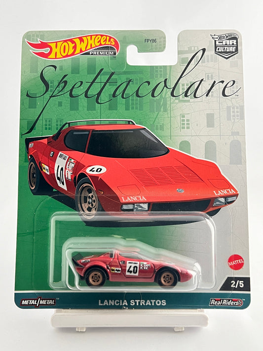 PREMIUM - LANCIA STRATOS - 4C - Its Fun- Hot wheels - matchbox - diecast