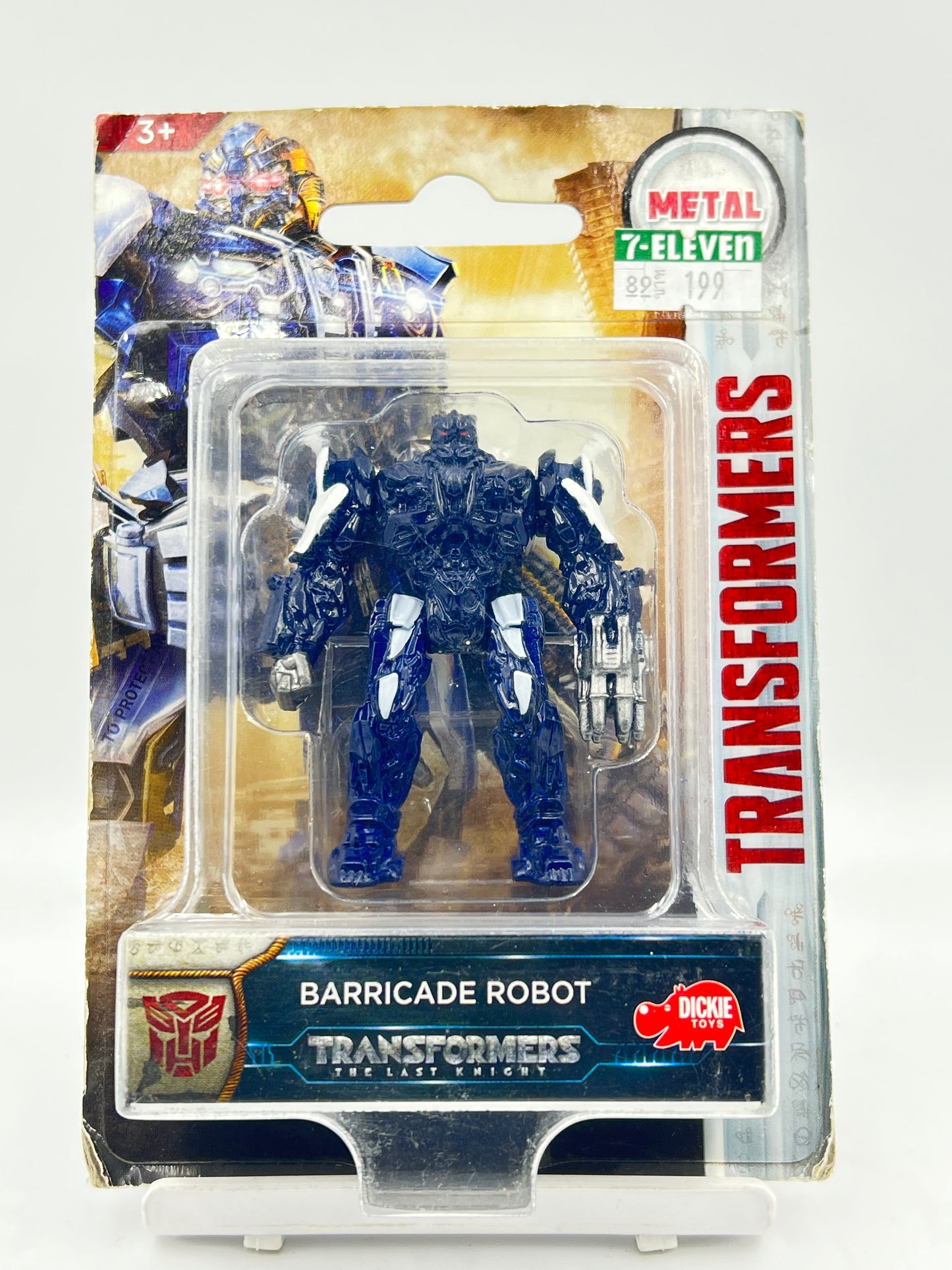 DICKIE TOYS - TRANSFORMERS METAL - BARRICADE ROBOT