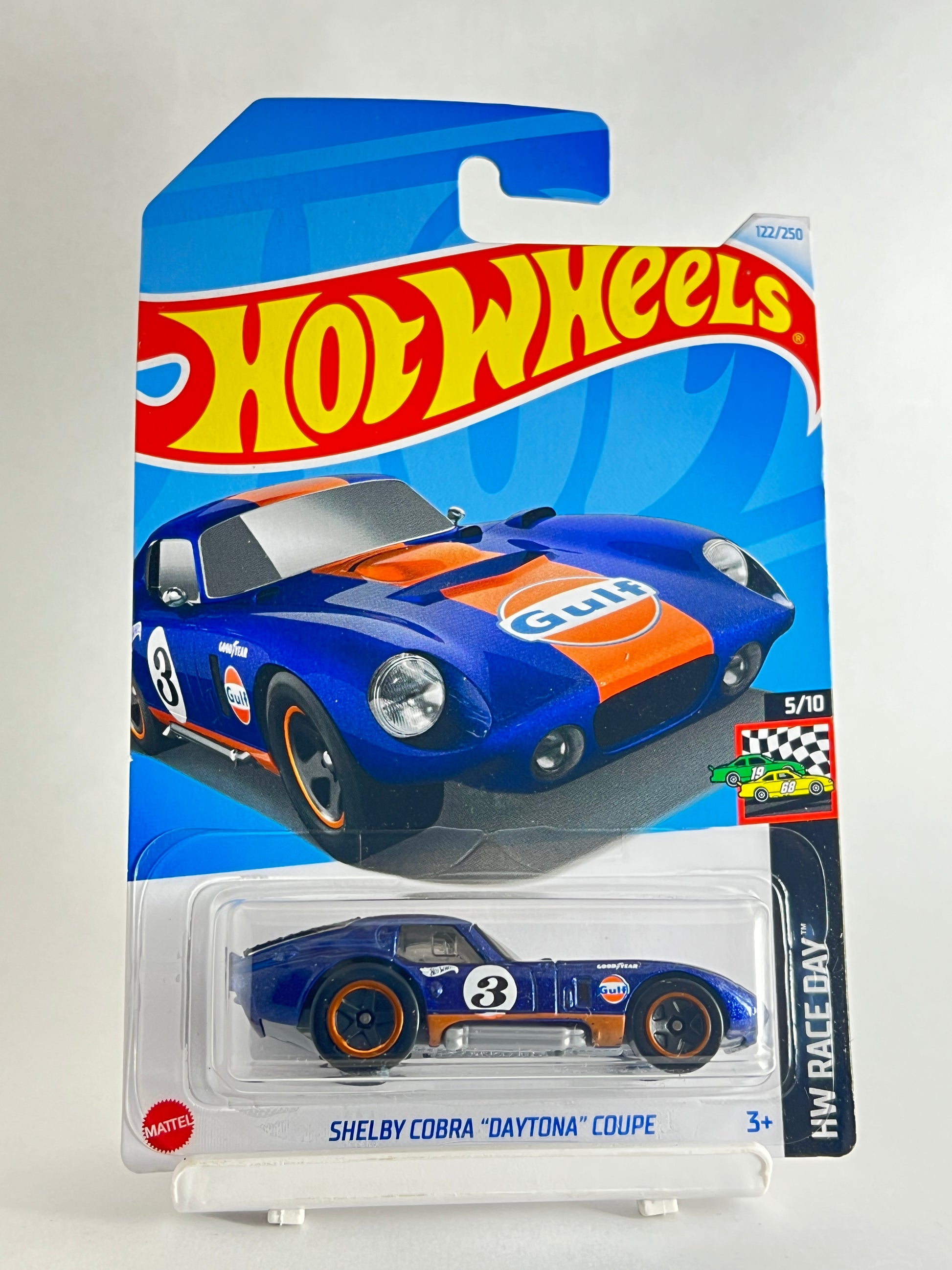 SHELBY COBRA DAYTONA COUPE - GULF - 2B - Its Fun- Hot wheels - matchbox - diecast