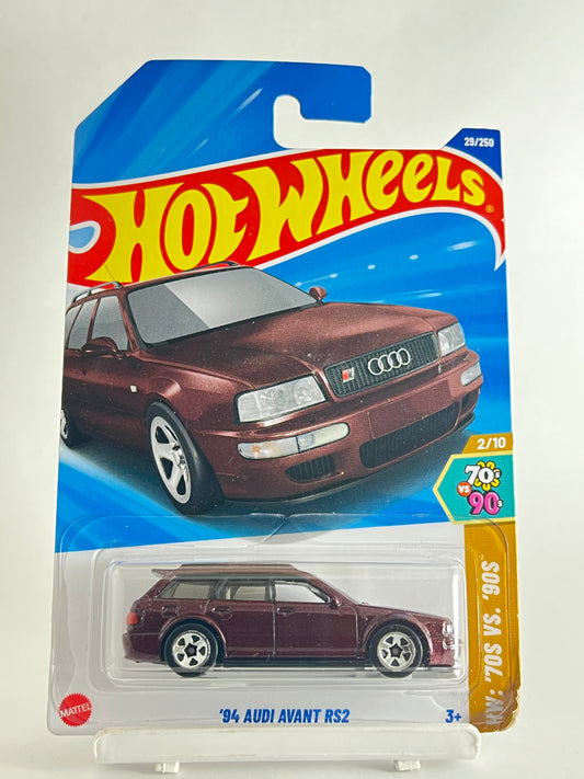 2025 CASE - IMPORTED - 94 AUDI AVANT RS2 - 2C - Its Fun- Hot wheels - matchbox - diecast