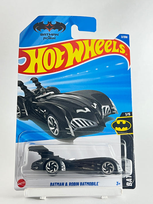 2025 MAINLINE- IMPORTED - BATMAN AND ROBIN BATMOBILE - 3B