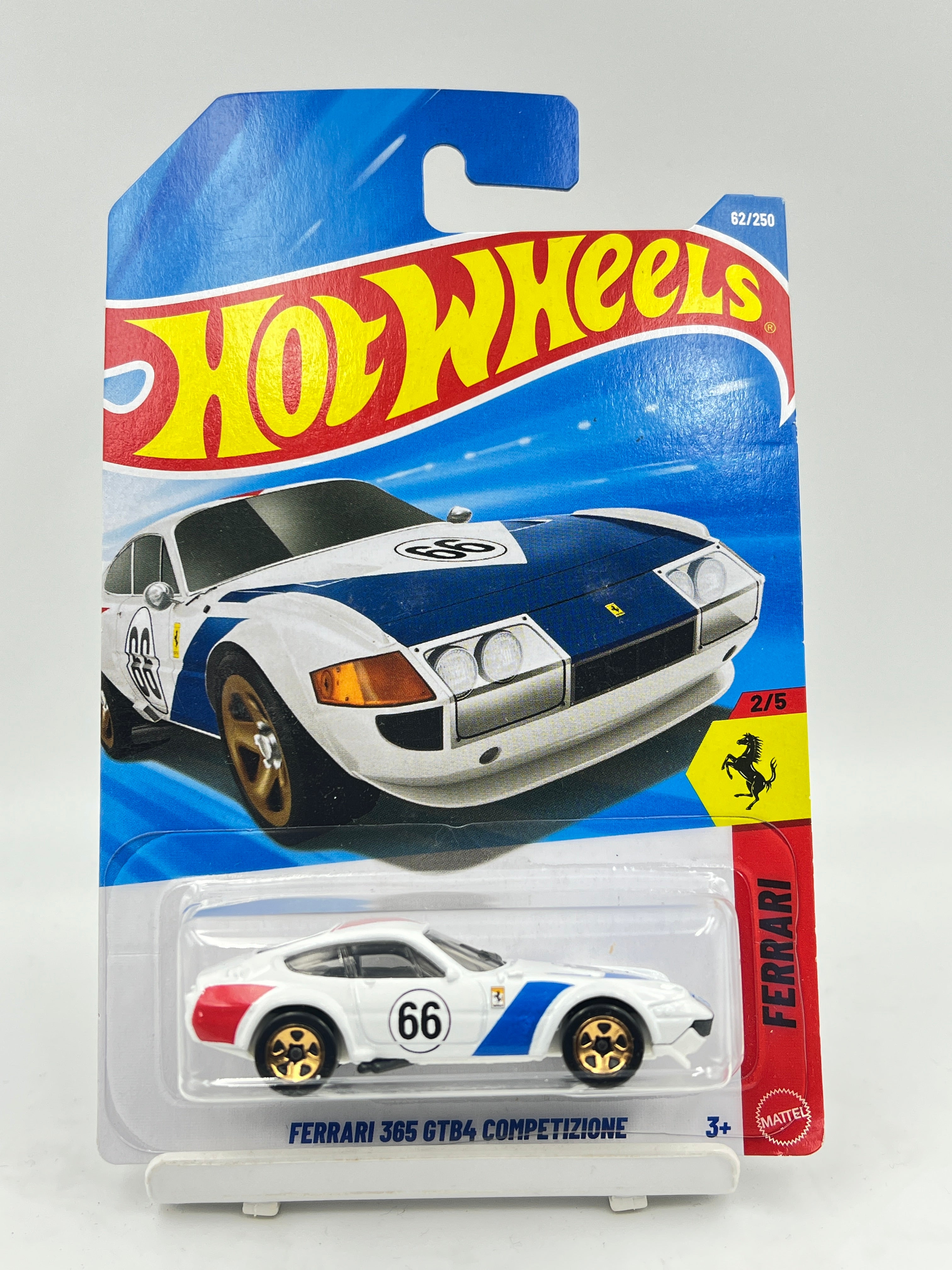 HOT WHEELS - FERRARI 365 GTB4 COMPETIZIONE - WHITE - 4B – Its Fun
